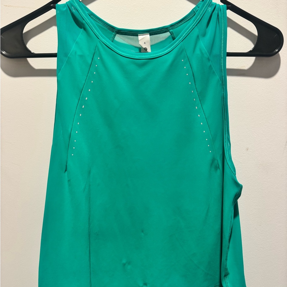Lululemon Athletica Turquoise Tank Top
